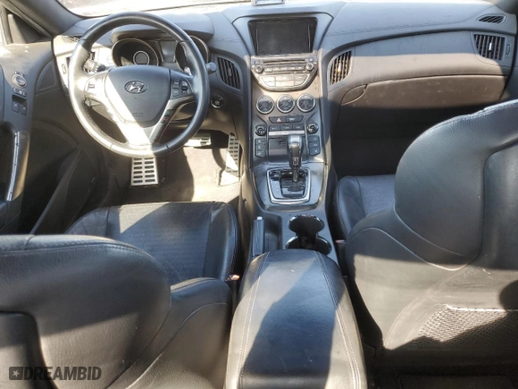 2015 Hyundai Genesis Coupe 3.8L Ultimate with VIN KMHHU6KJ5FU129722, listed as a Copart auction lot 44277855 with 0 mi miles and Salvage Title. Bid and sale history available at carsss.com. Image 8.