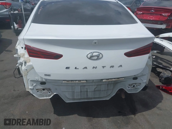 2019 Hyundai Elantra SE with VIN 5NPD74LF8KH466771, listed as a IAAI auction lot 41939834 with 68,062 mi miles and . Bid and sale history available at DreamBid. Image 18.