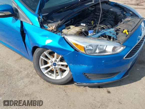 2015 Ford Focus SE with VIN 1FADP3F22FL378079, listed as a IAAI auction lot 42222144 with 92,840 mi miles and . Bid and sale history available at DreamBid. Image 6.