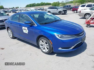 2015 Chrysler 200 Limited z VIN 1C3CCCAB4FN761054, wystawiony jako IAAI lot #42337982 z przebiegiem 124 320 mil mil oraz . Historia ofert i sprzedaży dostępna na DreamBid. Obrazek 1.