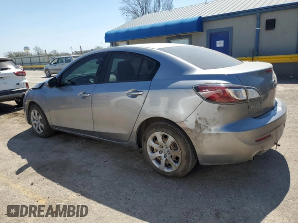 2013 Mazda 3 i SV with VIN JM1BL1TF9D1793448, listed as a Copart auction lot 50348115 with 115,046 mi miles and Salvage title. Bid and sale history available at DreamBid. Image 2.