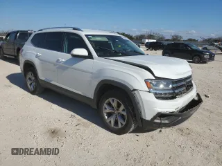 2019 Volkswagen Atlas SE with VIN 1V2DR2CA0KC506970, listed as a Copart auction lot 43839485 with 137,618 mi miles and Clean title. Bid and sale history available at DreamBid. Image 4.