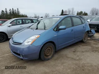 2008 Toyota Prius with VIN JTDKB20U787697798, listed as a Copart auction lot 52013035 with 0 mi miles and Salvage Title. Bid and sale history available at carsss.com. Image 1.