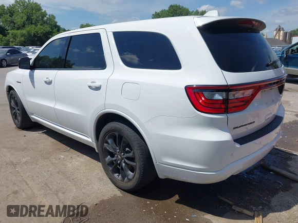 2022 Dodge Durango R/T with VIN 1C4SDJCT4NC190660, listed as a IAAI auction lot 42669484 with 34,046 mi miles and . Bid and sale history available at DreamBid. Image 3.