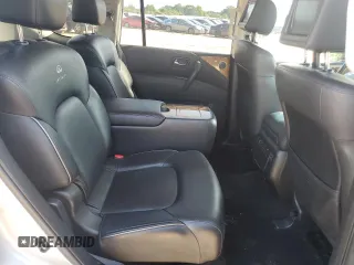 2012 Infiniti QX56 7-passenger with VIN JN8AZ2NF6C9518895, listed as a Copart auction lot 61084975 with 228,628 mi miles and Salvage title. Bid and sale history available at DreamBid. Image 11.