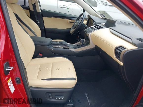 2017 Lexus NX 200t with VIN JTJYARBZ2H2073884, listed as a IAAI auction lot 42146490 with 56,571 mi miles and . Bid and sale history available at DreamBid. Image 5.