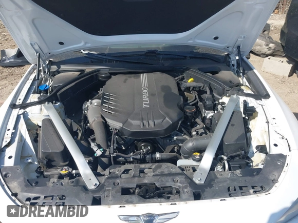 2019 Genesis G70 Advanced with VIN KMTG54LE7KU035128, listed as a IAAI auction lot 41805564 with 35,277 mi miles and . Bid and sale history available at carsss.com. Image 10.