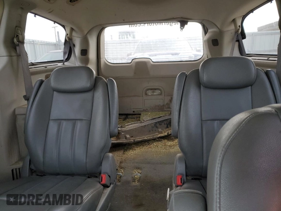 2010 Chrysler Town & Country Touring with VIN 2A4RR5D14AR214357, listed as a Copart auction lot 41743195 with 125,724 mi miles and Salvage Title. Bid and sale history available at carsss.com. Image 10.