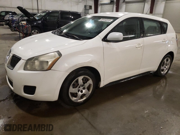 2009 Pontiac Vibe w/1SA with VIN 5Y2SP67869Z421507, listed as a Copart auction lot 55444915 with 166,612 mi miles and Clean Title. Bid and sale history available at carsss.com. Image 1.