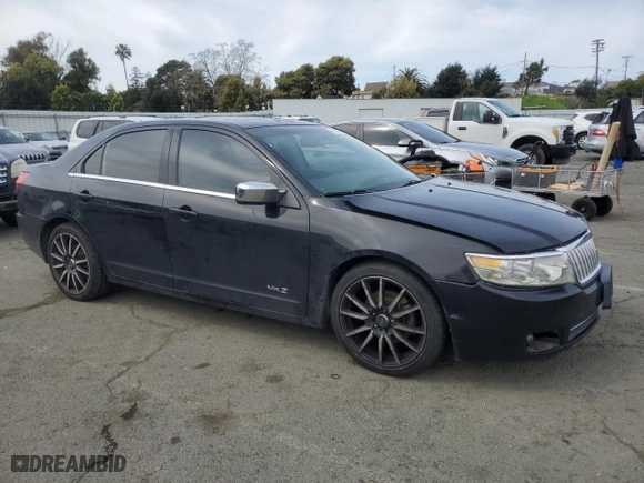 2007 Lincoln MKZ with VIN 3LNHM26T57R620658, listed as a Copart auction lot 49926655 with 186,084 mi miles and Clean Title. Bid and sale history available at carsss.com. Image 4.