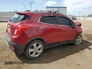 2016 Buick Encore with VIN KL4CJASB0GB697015, listed as a Copart auction lot 52447055 with Not Provided miles and Salvage Title. Bid and sale history available at DreamBid. Image 3.