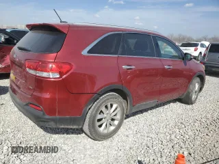2016 Kia Sorento LX with VIN 5XYPG4A50GG138685, listed as a Copart auction lot 49122575 with 0 mi miles and Clean Title. Bid and sale history available at carsss.com. Image 3.