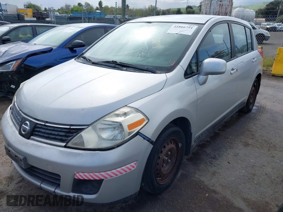 2007 Nissan Versa 1.8 S with VIN 3N1BC13E37L397894, listed as a IAAI auction lot 41866751 with 239,024 mi miles. Bid and sale history available at carsss.com. Image 2.