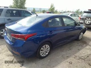 2018 Hyundai Accent SE with VIN 3KPC24A33JE025619, listed as a IAAI auction lot 36820288 with 58,358 mi miles and . Bid and sale history available at carsss.com. Image 4.