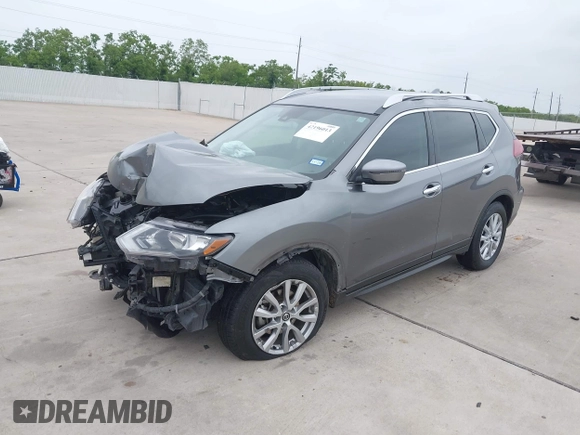2019 Nissan Rogue SV with VIN KNMAT2MT5KP559355, listed as a IAAI auction lot 42196013 with 83,908 mi miles and . Bid and sale history available at DreamBid. Image 17.