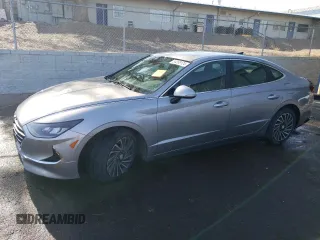 2020 Hyundai Sonata Hybrid Ultimate with VIN KMHL34JJ3LA012107, listed as a Copart auction lot 54268124 with 59,322 mi miles and Non Repairable. Bid and sale history available at carsss.com. Image 1.