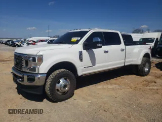 2022 Ford F-350 XL with VIN 1FT8W3DT4NED32783, listed as a Copart auction lot 46214285 with 34,715 mi miles and Clean Title. Bid and sale history available at DreamBid. Image 1.