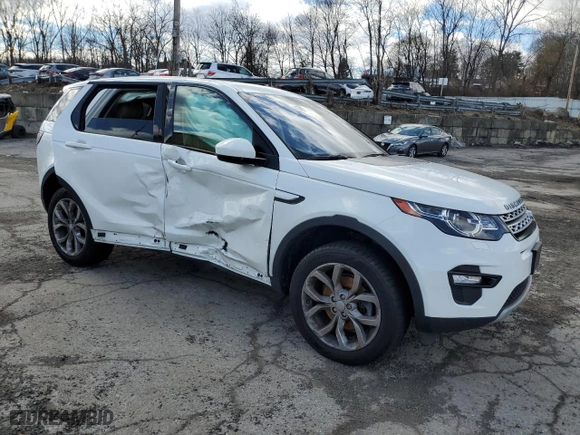 2018 Land Rover Discovery Sport HSE with VIN SALCR2RX9JH758252, listed as a Copart auction lot 48167975 with 77,647 mi miles and Salvage Title. Bid and sale history available at carsss.com. Image 4.