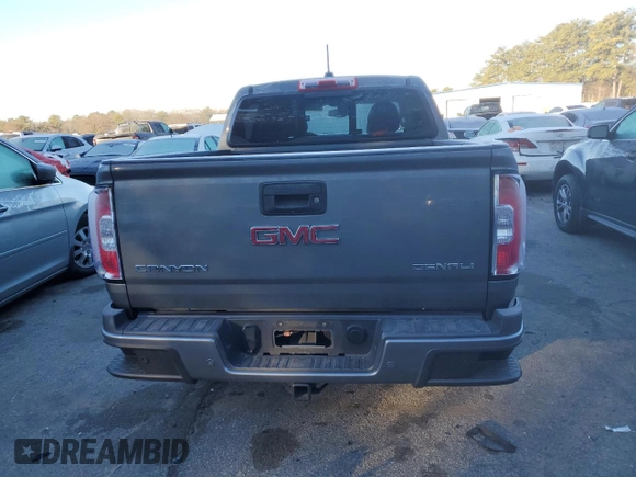 2019 GMC Canyon 4WD Denali with VIN 1GTG6EEN4K1124204, listed as a Copart auction lot 88850725 with 85,607 mi miles and Salvage Title. Bid and sale history available at carsss.com. Image 6.