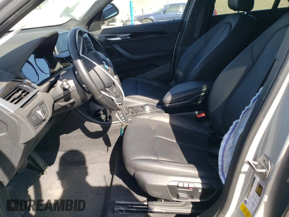 2019 BMW X1 sDrive28i with VIN WBXHU7C59K5L12043, listed as a Copart auction lot 47630763 with 53,014 mi miles. Bid and sale history available at carsss.com. Image 7.