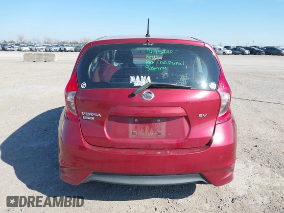 2019 Nissan Note SV with VIN 3N1CE2CP8KL355719, listed as a IAAI auction lot 41396198 with 65,256 mi miles and . Bid and sale history available at DreamBid. Image 17.