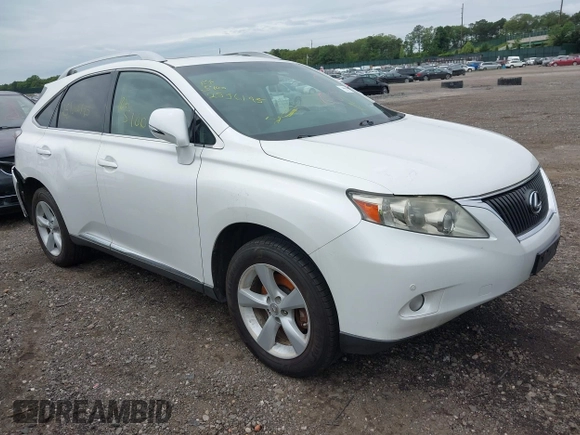 2012 Lexus RX 350 z VIN JTJBK1BA8C2447129, wystawiony jako IAAI lot #42521619 z przebiegiem Nie podano mil oraz . Historia ofert i sprzedaży dostępna na DreamBid. Obrazek 1.