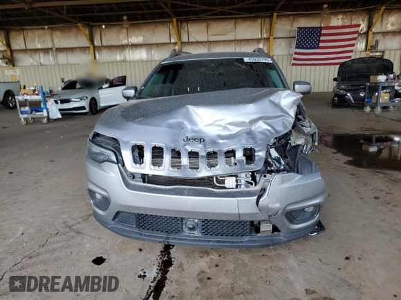 2021 Jeep Cherokee Latitude Lux with VIN 1C4PJLMNXMD108417, listed as a Copart auction lot 45930195 with 73,859 mi miles and Salvage Title. Bid and sale history available at carsss.com. Image 5.