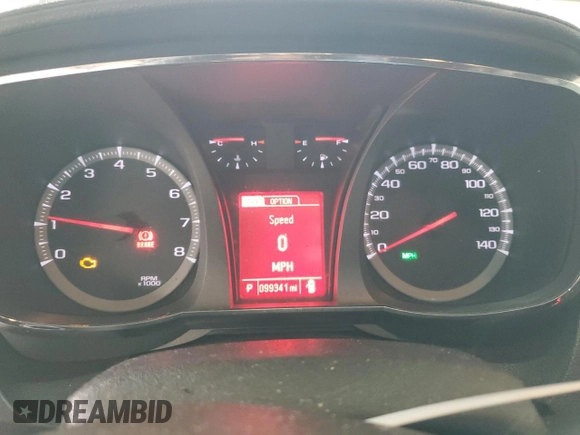 2016 GMC Terrain SLT z VIN 2GKFLPE38G6129090, wystawiony jako Copart lot #50440225 z przebiegiem 99 341 mil mil oraz Szkoda całkowita • Salvage title. Historia ofert i sprzedaży dostępna na DreamBid. Obrazek 9.