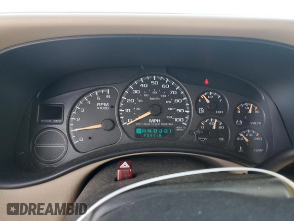 2002 Chevrolet Tahoe LS with VIN 1GNEC13V12R324266, listed as a Copart auction lot 87648155 with 204,118 mi miles and Salvage Title. Bid and sale history available at carsss.com. Image 9.