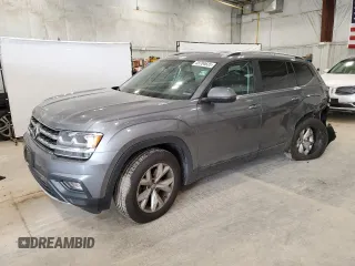 2019 Volkswagen Atlas SE with VIN 1V2UR2CA5KC510674, listed as a Copart auction lot 58704635 with 92,888 mi miles and Non repairable. Bid and sale history available at DreamBid. Image 1.