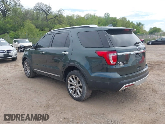2016 Ford Explorer Limited with VIN 1FM5K8FH9GGB26141, listed as a IAAI auction lot 42257127 with 146,538 mi miles and . Bid and sale history available at DreamBid. Image 3.
