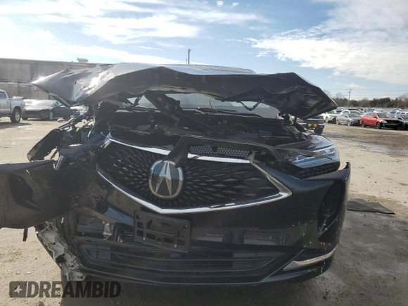 2022 Acura MDX w/Technology Package with VIN 5J8YE1H49NL037704, listed as a Copart auction lot 84958354 with 23,331 mi miles and Salvage Title. Bid and sale history available at carsss.com. Image 5.