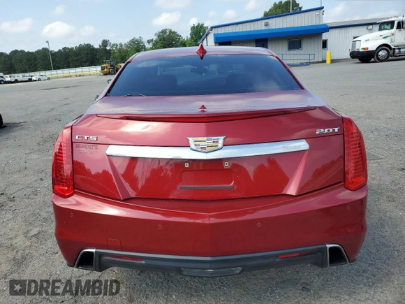 2017 Cadillac CTS RWD with VIN 1G6AP5SXXH0204892, listed as a Copart auction lot 54090905 with Not provided miles and Salvage title. Bid and sale history available at DreamBid. Image 6.