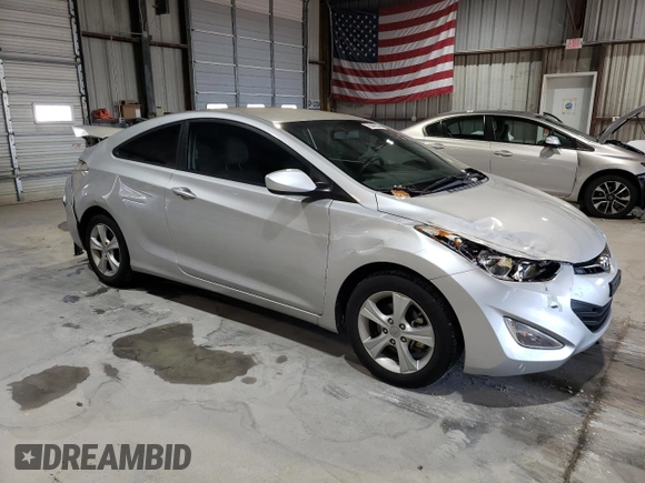 2013 Hyundai Elantra Coupe GS with VIN KMHDH6AE7DU004516, listed as a Copart auction lot 78546644 with 130,115 mi miles and Salvage Title. Bid and sale history available at carsss.com. Image 4.