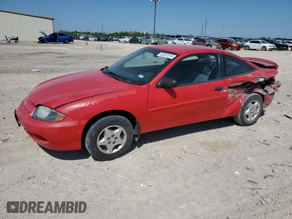 2004 Chevrolet Cavalier with VIN 1G1JC12F247195169, listed as a Copart auction lot 52521815 with 124,438 mi miles and Salvage title. Bid and sale history available at DreamBid. Image 1.
