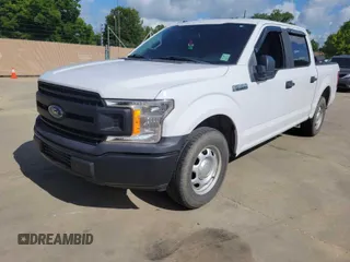 2019 Ford F-150 XL with VIN 1FTEW1C57KKE51872, listed as a IAAI auction lot 42684649 with 144,831 mi miles and . Bid and sale history available at DreamBid. Image 1.
