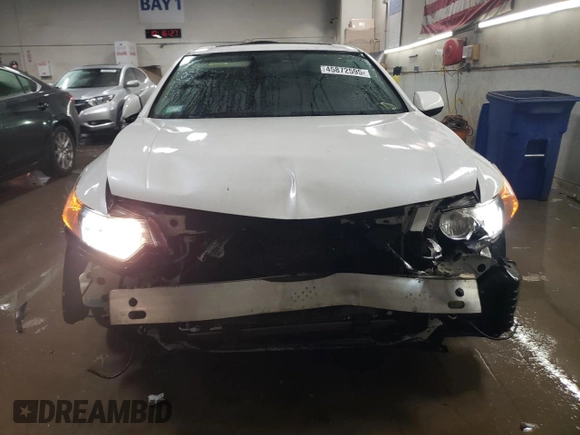 2014 Acura TSX with VIN JH4CU2F46EC000077, listed as a Copart auction lot 45872595 with 121,884 mi miles and Salvage title. Bid and sale history available at DreamBid. Image 5.