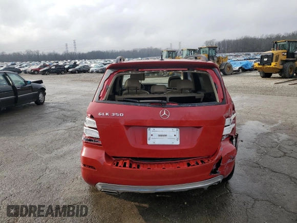 2015 Mercedes-Benz GLK 350 with VIN WDCGG5HB5FG429934, listed as a Copart auction lot 86703344 with 121,092 mi miles and Salvage Title. Bid and sale history available at DreamBid. Image 6.