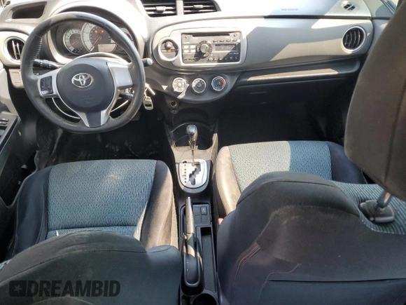 2012 Toyota Yaris L with VIN JTDKTUD30CD527531, listed as a Copart auction lot 65022015 with 157,177 mi miles and Salvage title. Bid and sale history available at DreamBid. Image 8.