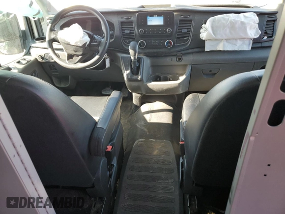 2022 Ford Transit Cargo with VIN 1FTBW9C87NKA52461, listed as a Copart auction lot 53349685 with 55,409 mi miles and Non Repairable. Bid and sale history available at DreamBid. Image 8.