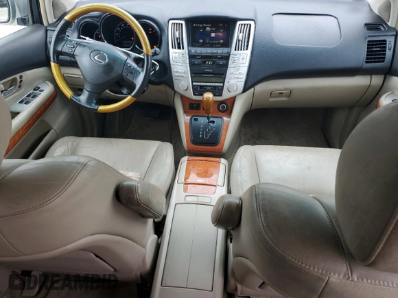 2007 Lexus RX 400h with VIN JTJGW31U872003692, listed as a Copart auction lot 54429045 with 250,873 mi miles and Clean Title. Bid and sale history available at DreamBid. Image 8.