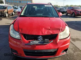 2010 Suzuki SX4 with VIN JS2YB5A36A6302478, listed as a Copart auction lot 73855954 with 132,272 mi miles and Salvage Title. Bid and sale history available at carsss.com. Image 5.