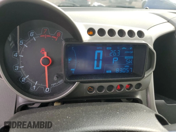 2014 Chevrolet Sonic LS with VIN 1G1JA5SH0E4209166, listed as a Copart auction lot 47402545 with 83,057 mi miles and Salvage title. Bid and sale history available at DreamBid. Image 9.