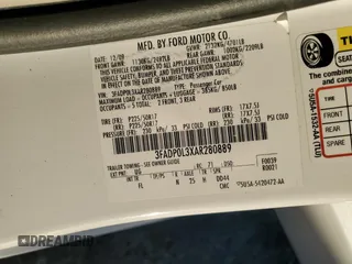 2010 Ford Fusion Hybrid with VIN 3FADP0L3XAR280889, listed as a Copart auction lot 79892004 with 95,162 mi miles and Salvage Title. Bid and sale history available at carsss.com. Image 14.