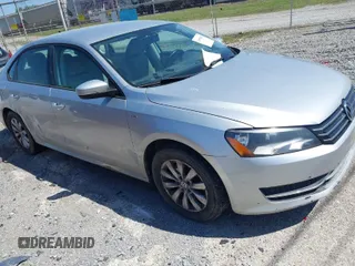 2015 Volkswagen Passat S with VIN 1VWAS7A31FC009620, listed as a IAAI auction lot 41999430 with 129,852 mi miles and . Bid and sale history available at DreamBid. Image 1.
