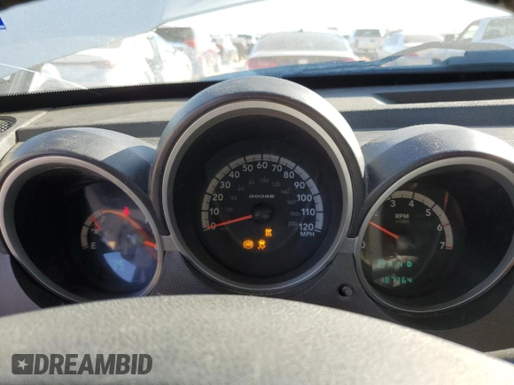 2007 Dodge Nitro SLT with VIN 1D8GT58K87W724066, listed as a Copart auction lot 84643584 with 187,364 mi miles and Salvage Title. Bid and sale history available at DreamBid. Image 9.