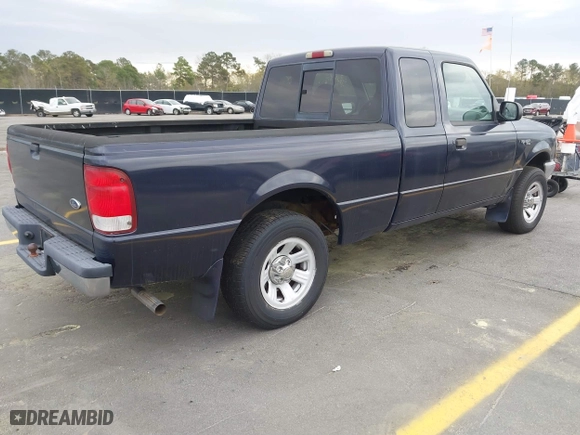 2000 Ford Ranger XL with VIN 1FTYR14X8YTA76453, listed as a IAAI auction lot 41851341 with 124,886 mi miles. Bid and sale history available at carsss.com. Image 4.