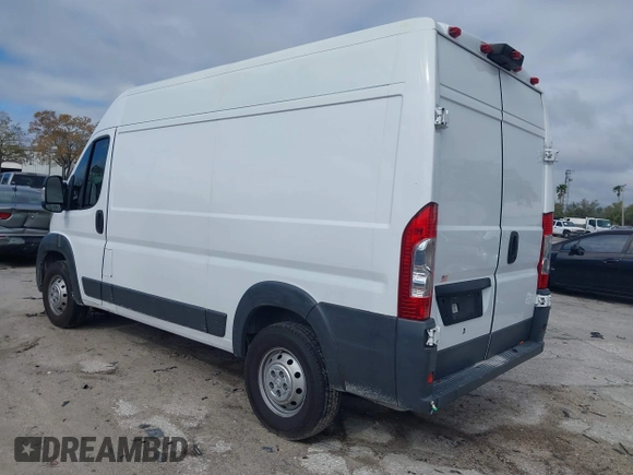 2018 Ram ProMaster Cargo with VIN 3C6TRVCG3JE113109, listed as a IAAI auction lot 41660961 with Not Provided miles and . Bid and sale history available at DreamBid. Image 3.