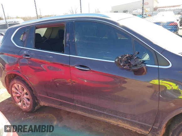 2017 Buick Envision Essence with VIN LRBFXDSA4HD152109, listed as a IAAI auction lot 41718708 with 134,784 mi miles and . Bid and sale history available at carsss.com. Image 20.