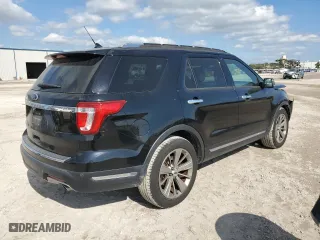 2018 Ford Explorer Limited with VIN 1FM5K7F80JGB10671, listed as a Copart auction lot 44639035 with 123,826 mi miles and Salvage Title. Bid and sale history available at carsss.com. Image 3.